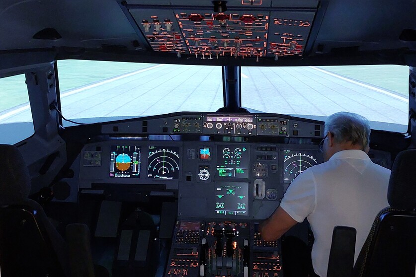 Flugsimulator Airbus A 320