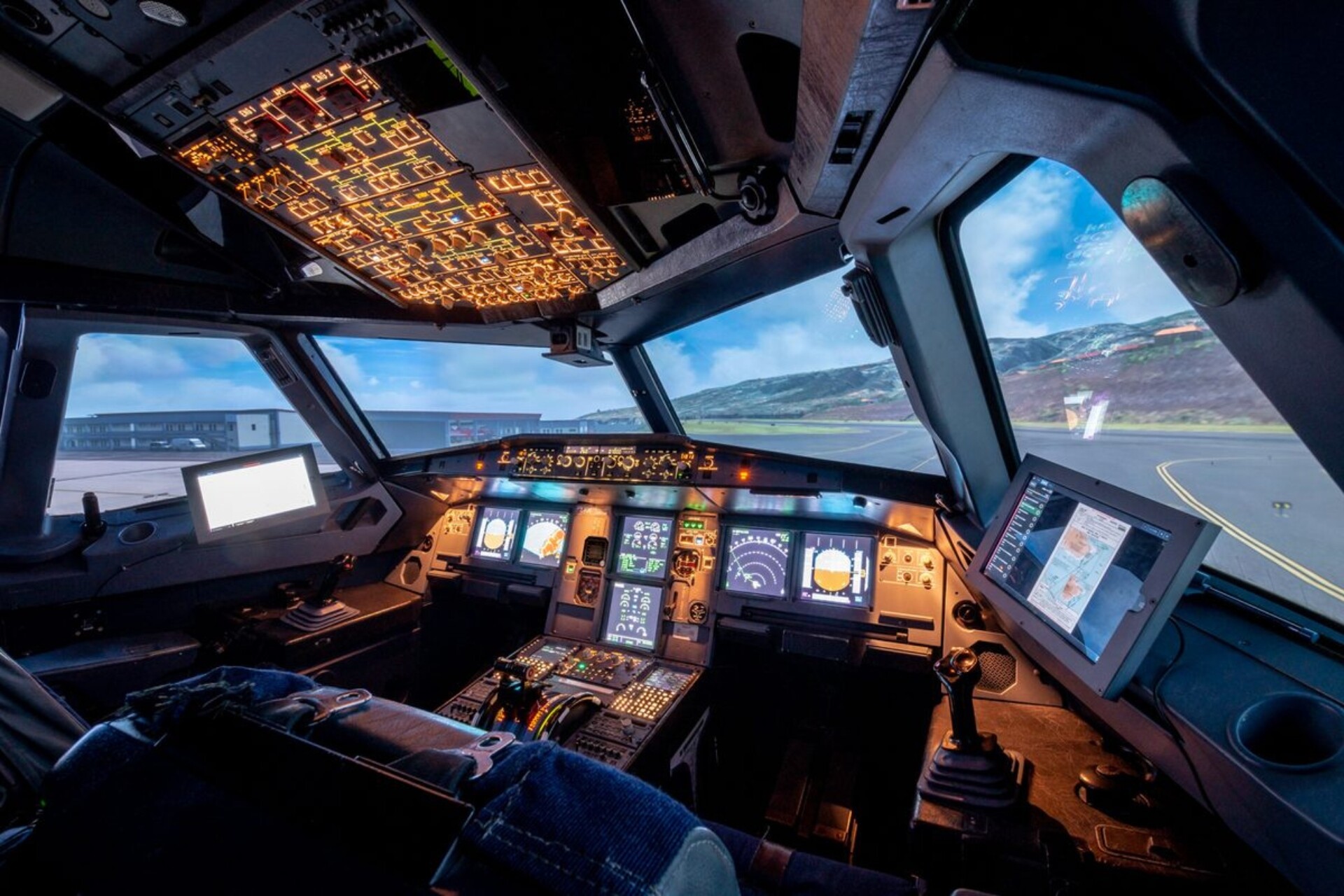 Fullflight Flugsimulator Airbus A320 NEO